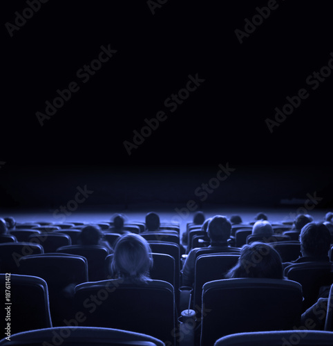 viewers at movie theater