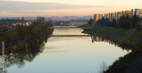 Bilde på lerret Mures river
