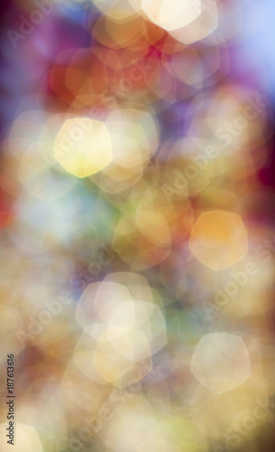Colorful bokeh background
