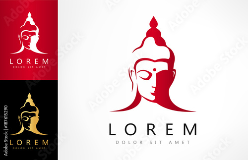 Buddha's head logo
