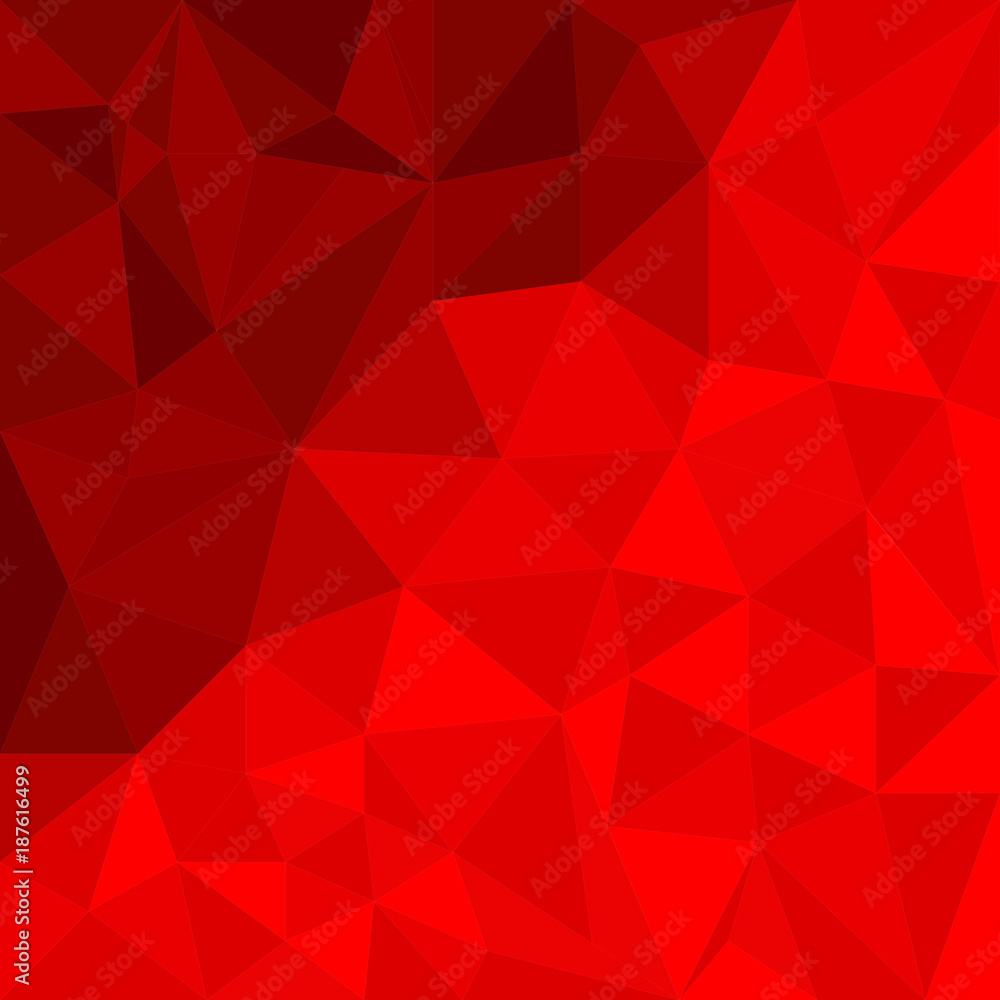 Abstract Red Polygonal Triangle Background. Vector Polygon which consist of triangles. Geometric background in Origami style. Abstract Red Polygonal Triangle Background. Vector Polygon which consist of triangles. Geometric background in Origami style.