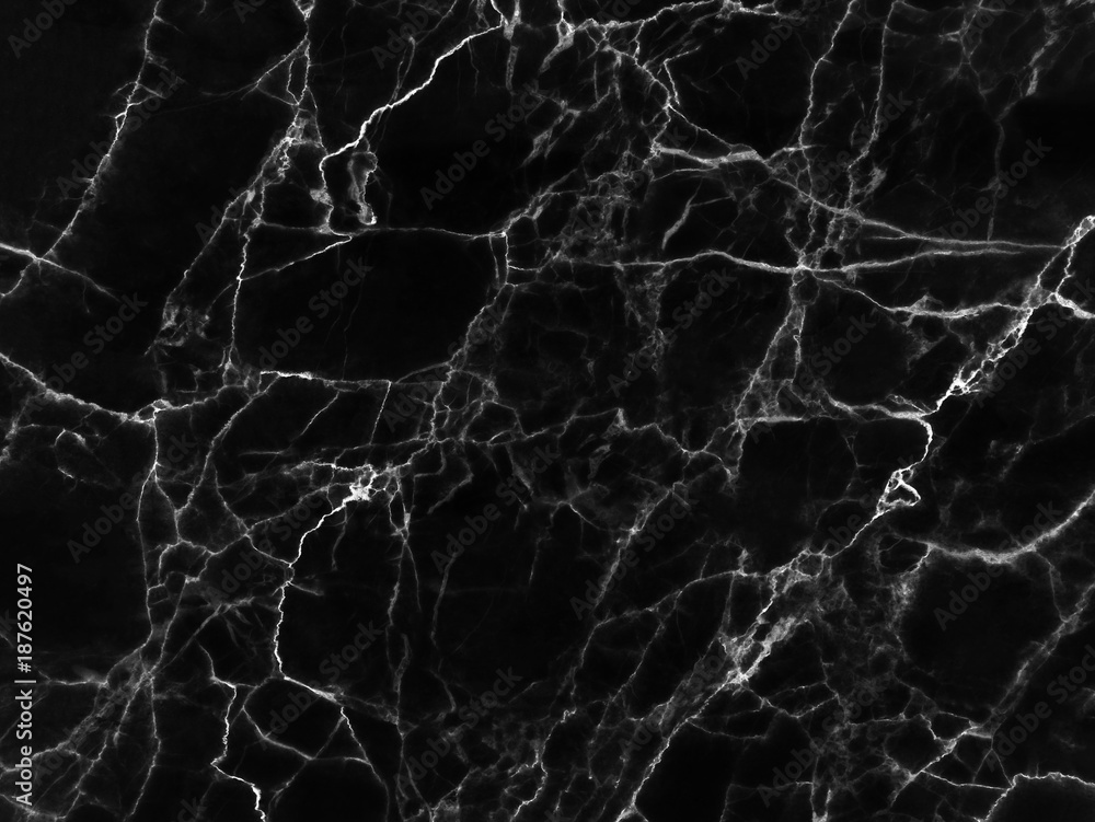 Naklejka premium Black marble texture and background