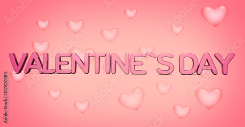 valenentines day 3d render ...