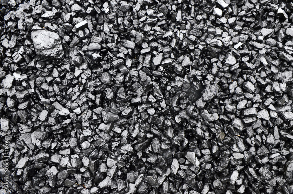 Pile of black coal Pile of black coal