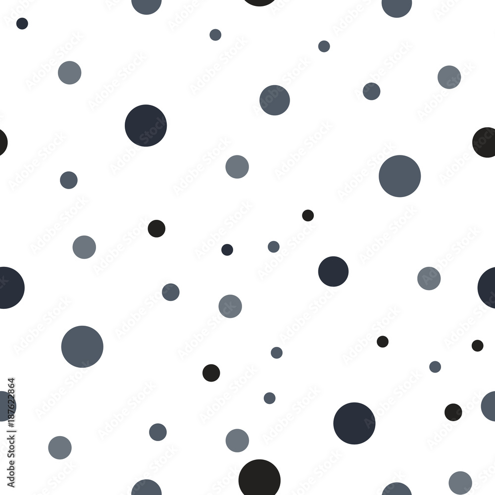 Polka Dot Seamless Pattern. Seamless Background with small circle pattern. Polka dot fabric. Retro vector background or pattern. Casual stylish black circletexture on white background. Polka Dot Seamless Pattern. Seamless Background with small circle pattern. Polka dot fabric. Retro vector background or pattern. Casual stylish black circletexture on white background.