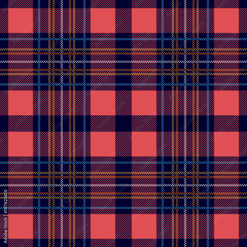 Classical Checkered Print Seamless Vector Pattern With Checkers And Stripes Hipster Fashion Collection Stock Vector Adobe Stock