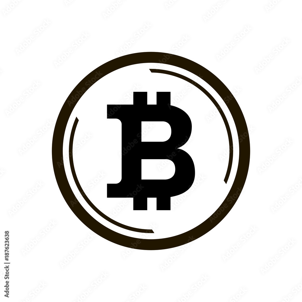 Bitcoin sign icon for internet money. Crypto currency symbol and coin image for using in web projects or mobile applications. Blockchain based secure cryptocurrency. Isolated vector illustration. Bitcoin sign icon for internet money. Crypto currency symbol and coin image for using in web projects or mobile applications. Blockchain based secure cryptocurrency. Isolated vector illustration.