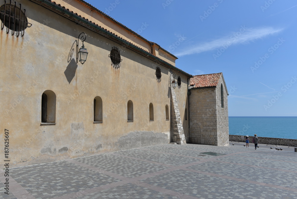 Obraz premium アンティーブの風景 antibes