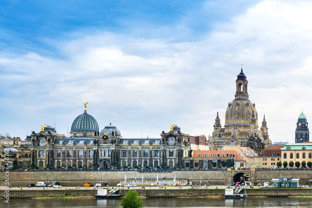 Fototapeta premium antique building view in Dresden, Germany