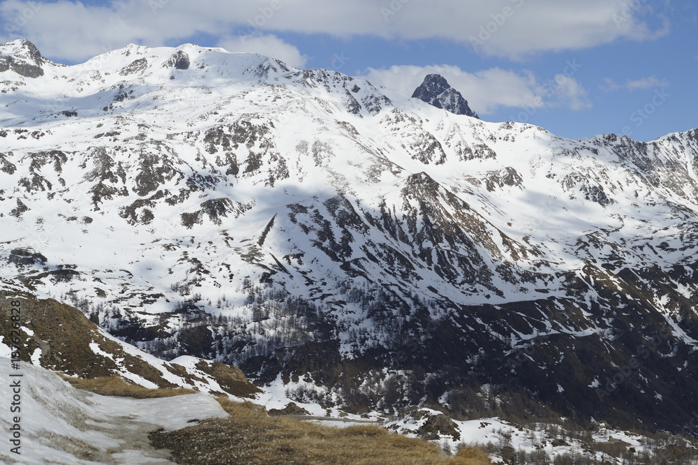 Mountain Alps panorama in italy Mountain Alps panorama in italy