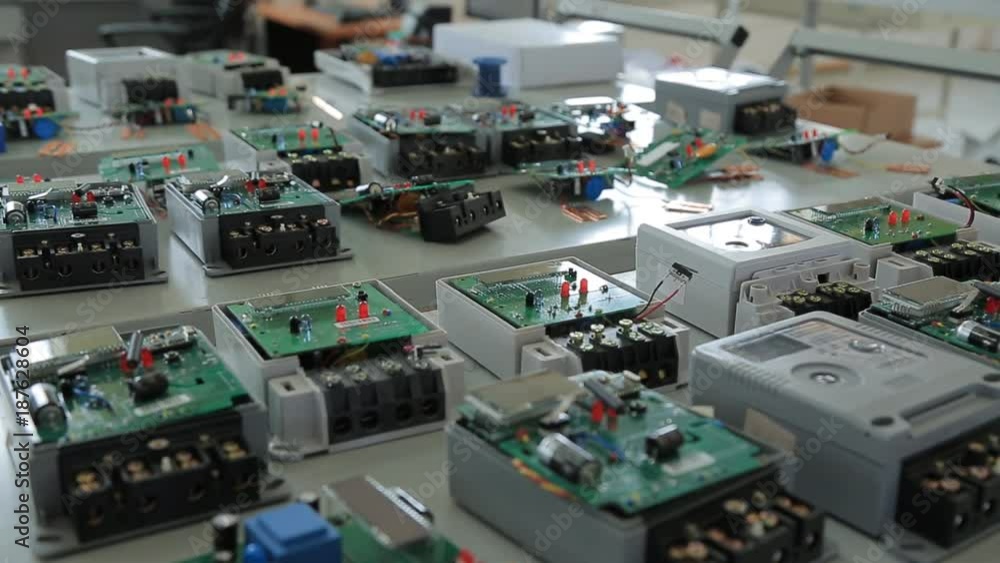 disassembled electric counters disassembled electric counters
