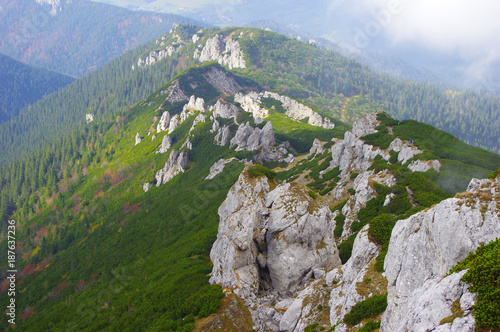 Obraz na płótnie West tatras Siwy Wierch