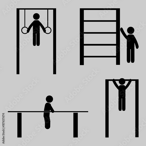 Street workout set
