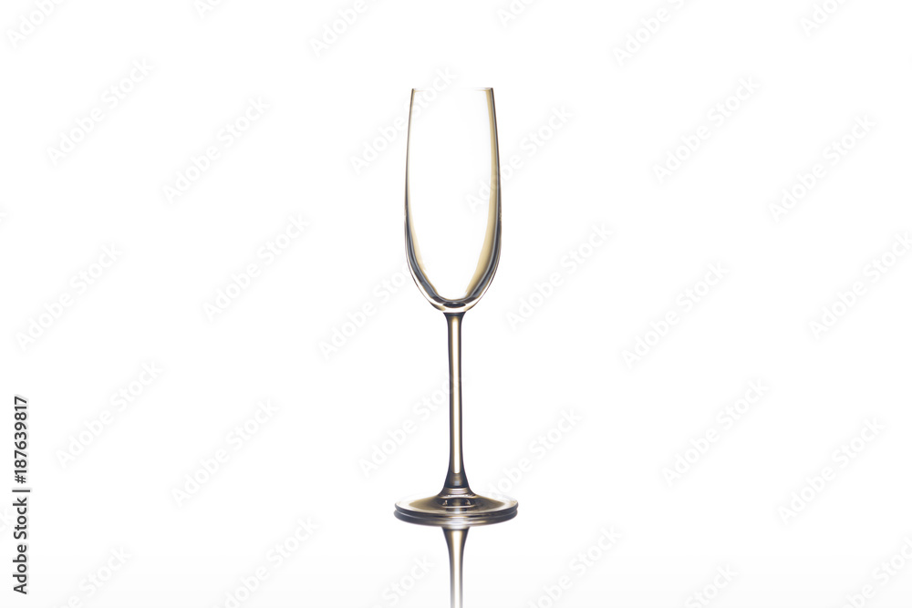 empty champagne glass composition empty champagne glass composition