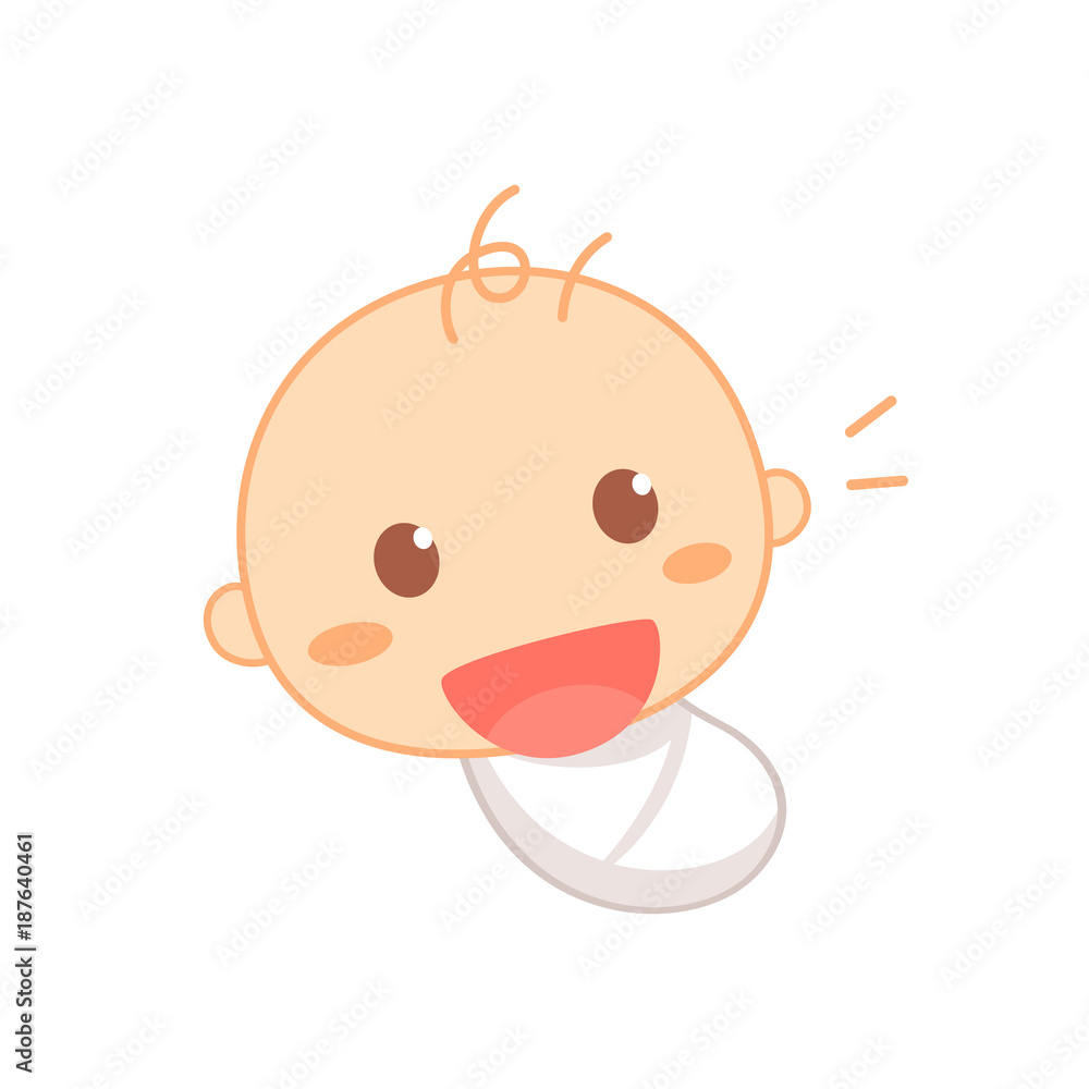 Cute baby milestone. Baby is smiling. Smiling face. Cute baby milestone. Baby is smiling. Smiling face.