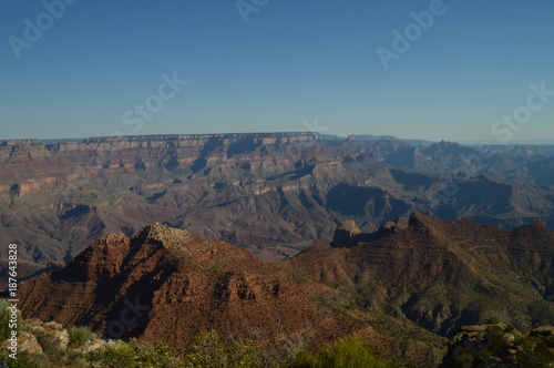 Grand Canyon Of The Colorado River. Geological formations. June 23, 2017. Grand Canyon, Arizona, USA. EEUU.