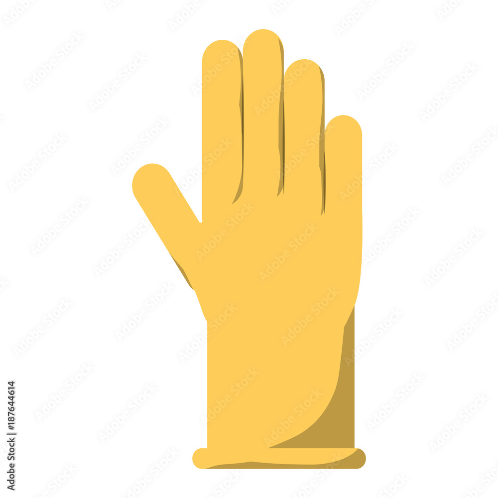 Obraz premium cleaning gloves design