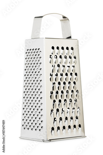 grater on white