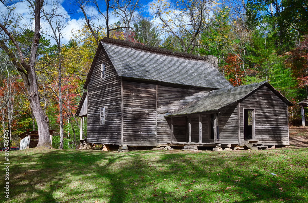 Tipton Place in the Great Smoky Mountain National Park