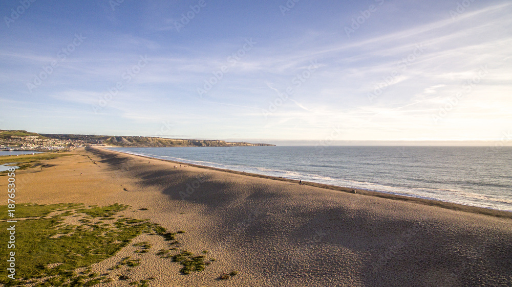 Chesil Beach in dorset