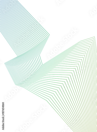 Line Design element many parallel lines poligonal form15