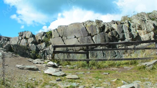 ancient petroglyphs found on the site Kalbak-Tash in the Altai Mountains