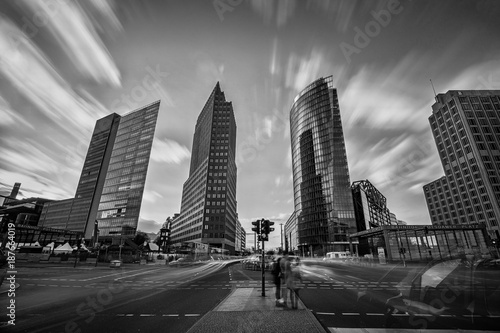 Valokuva Potsdamer Platz in Berlin, Deutschland.