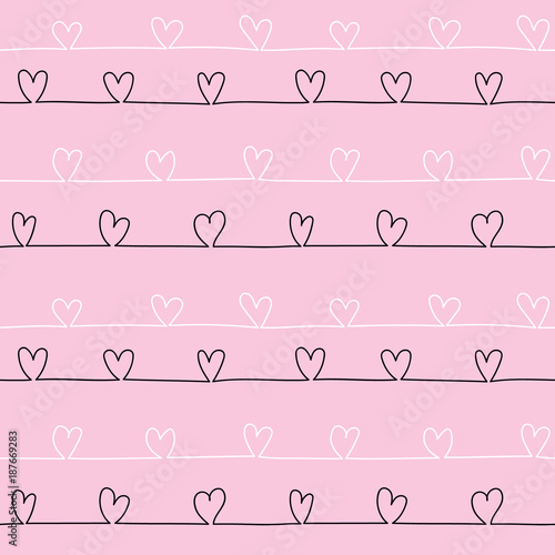  Abstract backdrop with hand-drawn ornament