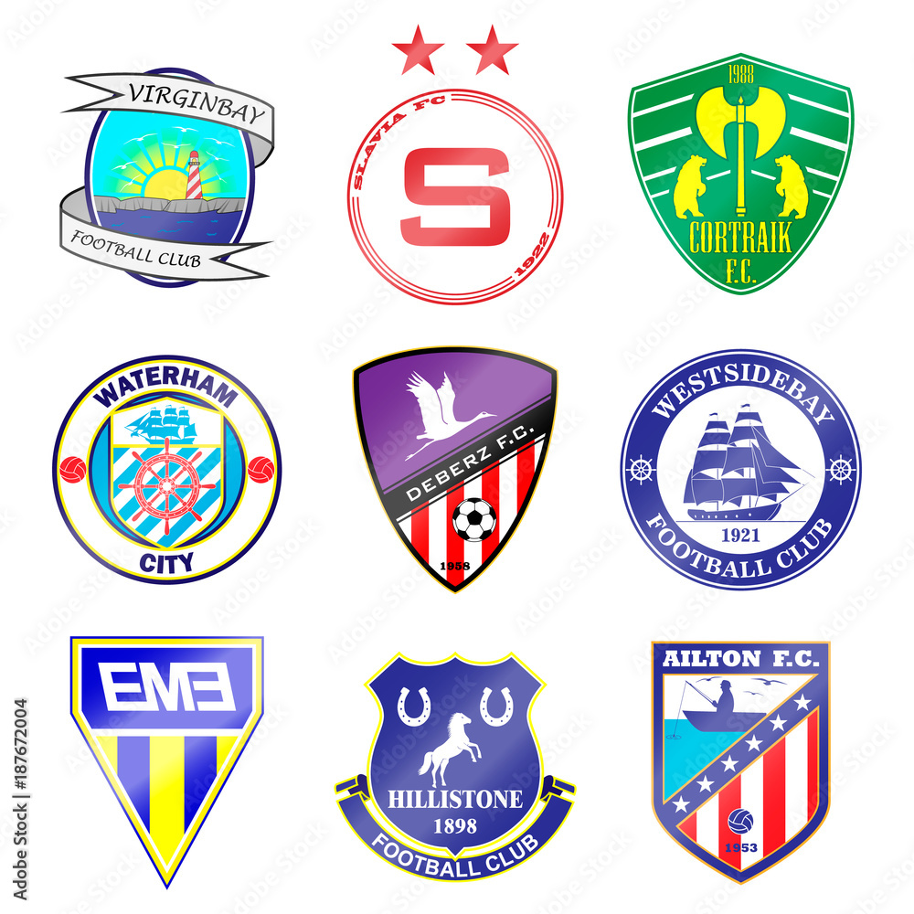 european football club logos and names