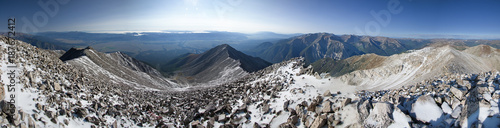 Mount Princeton Summit Panorama photo