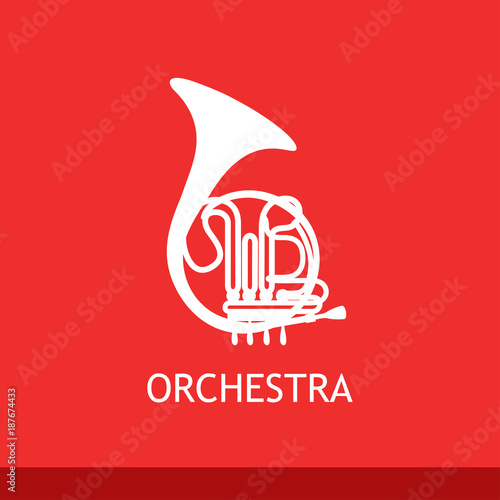 Vector Emblem with French H...