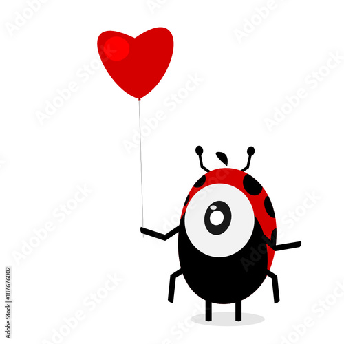 Tiny Bug mit Ballon