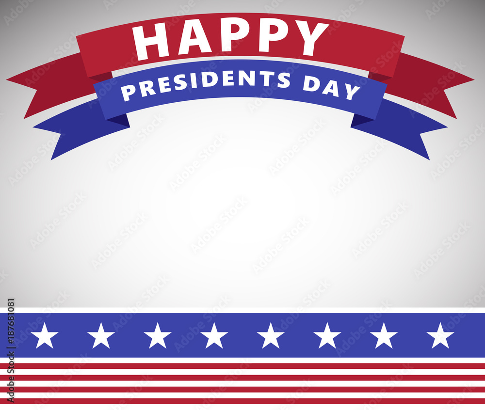 Presidents Day ribbon Presidents Day ribbon