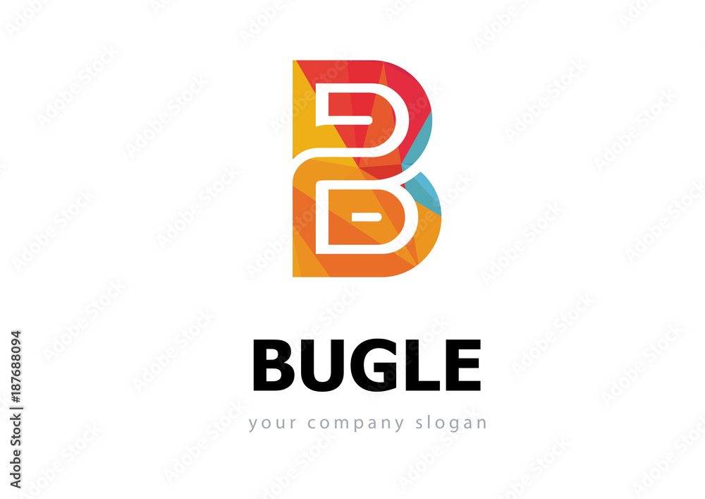 letter B logo Template for your company letter B logo Template for your company