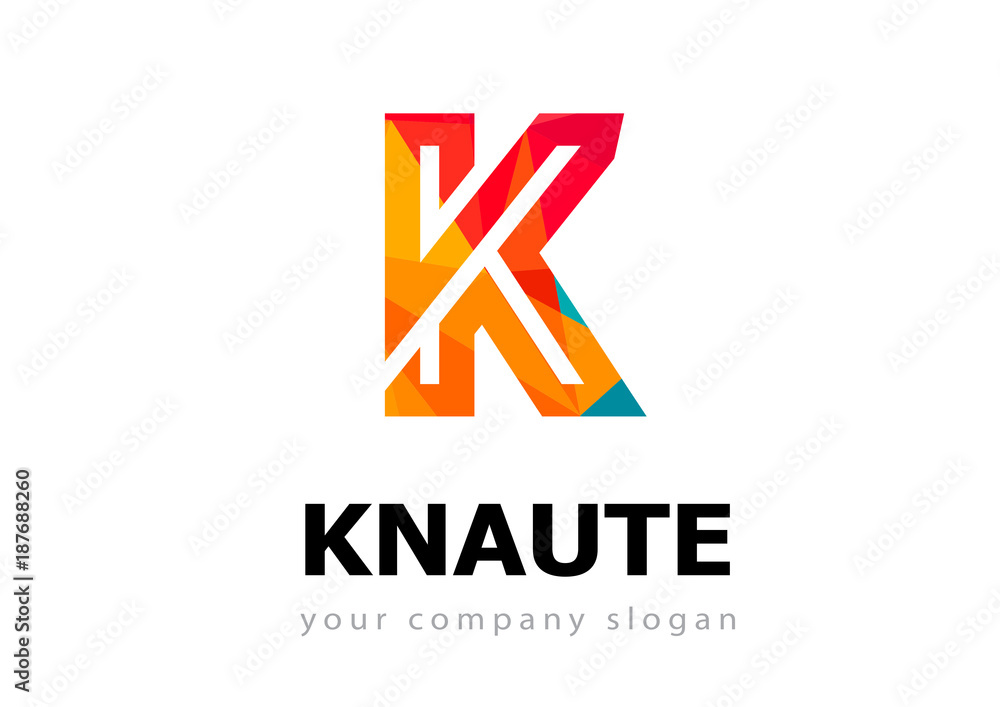 letter K logo Template for your company letter K logo Template for your company