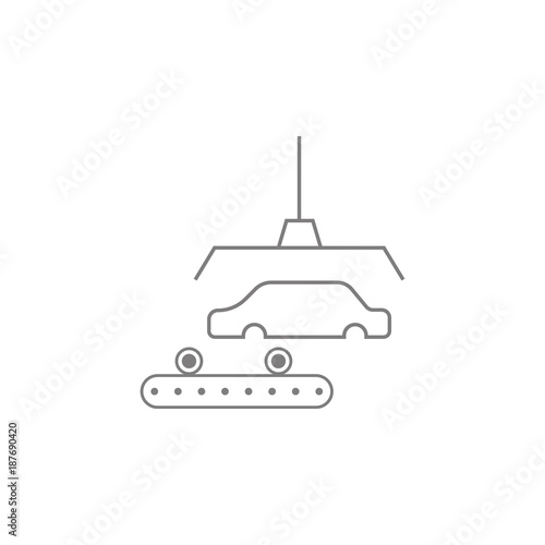 car production icon. Web element. Premium quality graphic design. Signs symbols collection, simple icon for websites, web design, mobile app, info graphics