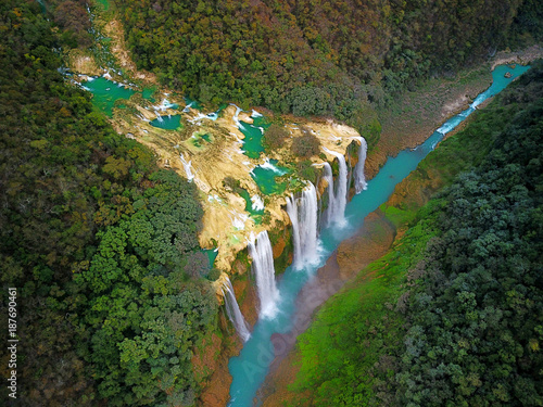 Photos Aerial view of waterfall