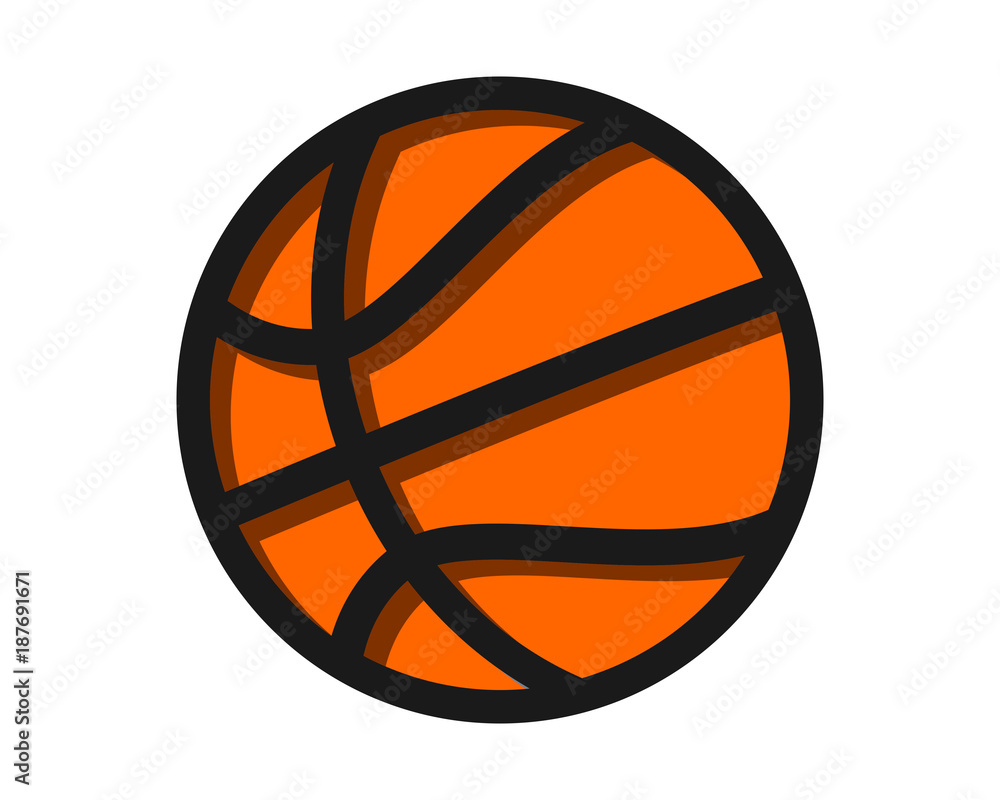 basketball sport image vector icon