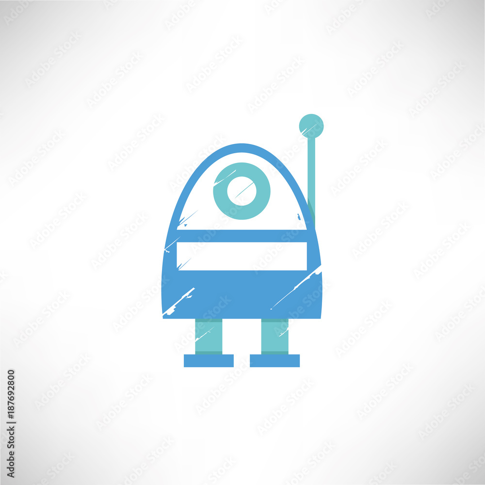Fototapeta premium robot cartoon