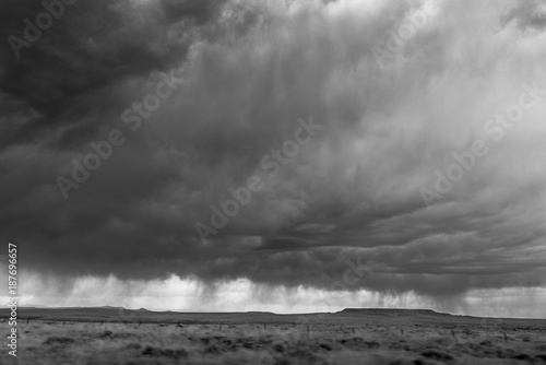 Stormy Sky on the road