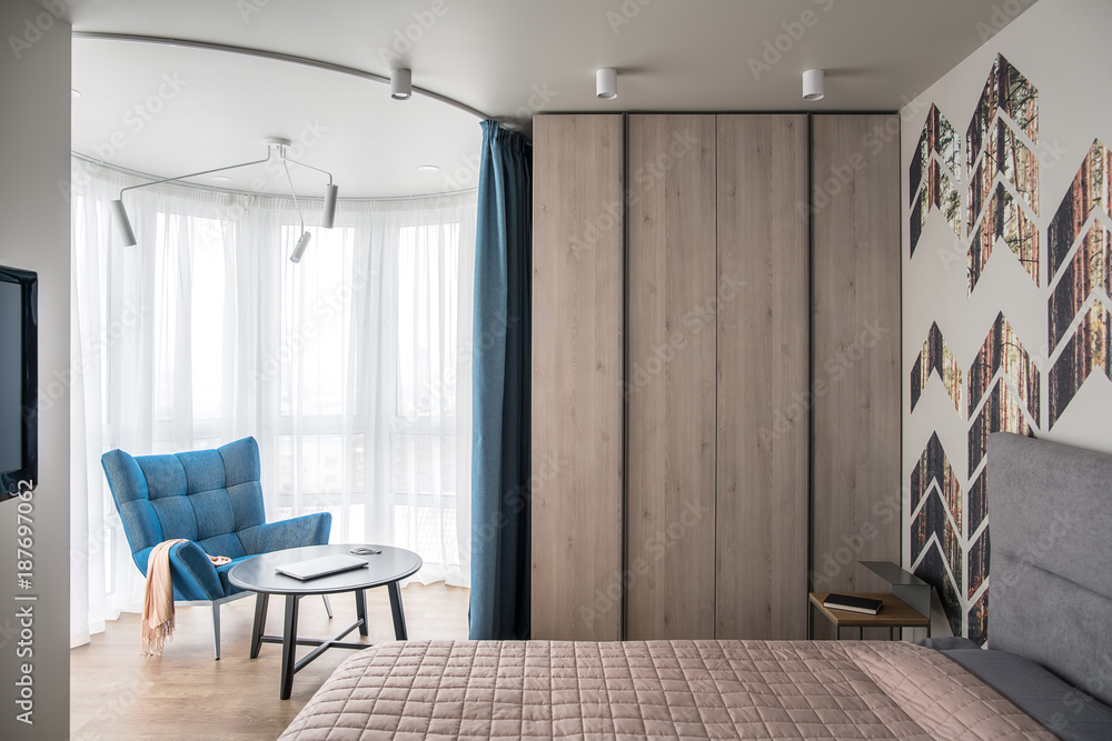 Fototapeta premium Interior in modern style