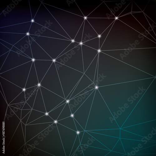 Abstract Polygon Background Design