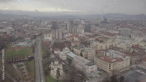 Wallpaper Mural Center of Ljubljana, Slovenia Torontodigital.ca