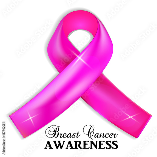 Breast cancer awareness ribbon