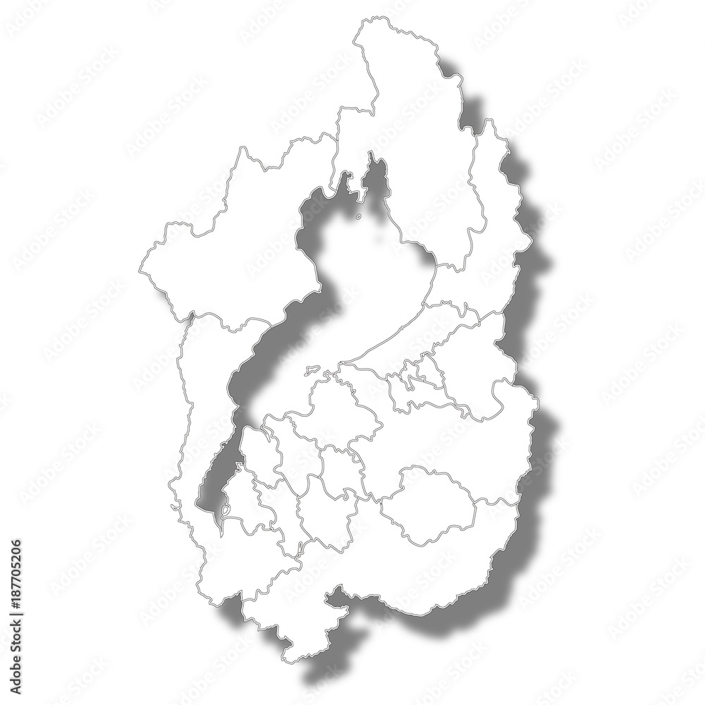 滋賀　地図　白　アイコン