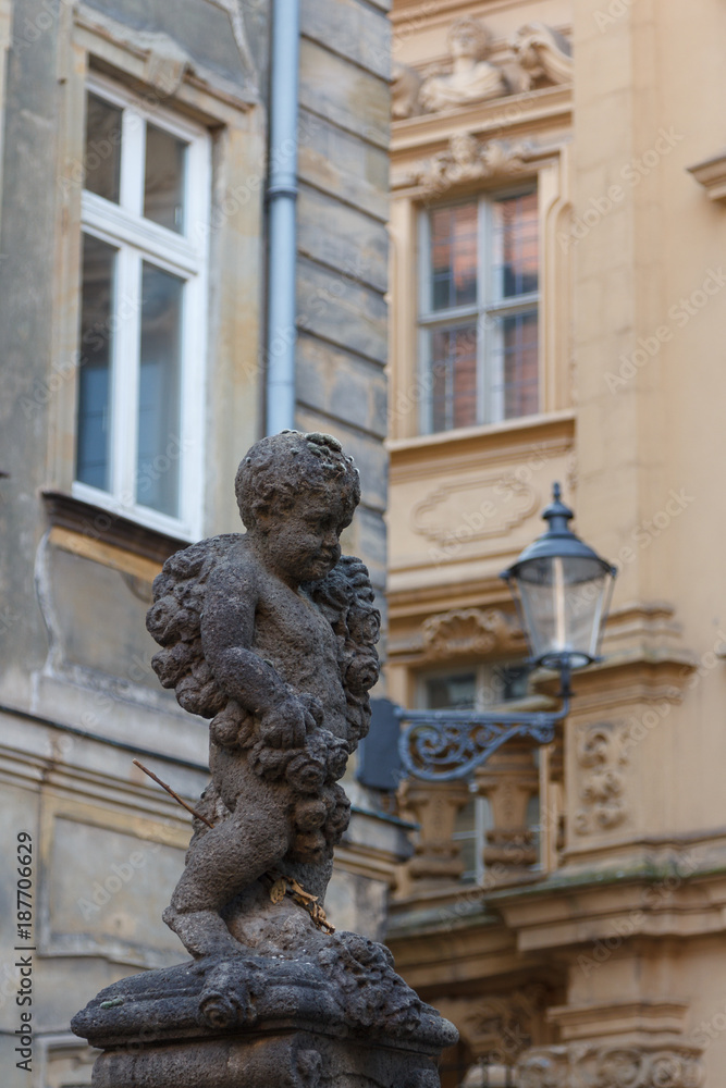 House decoration in Bamberg, Bavaria, Germany