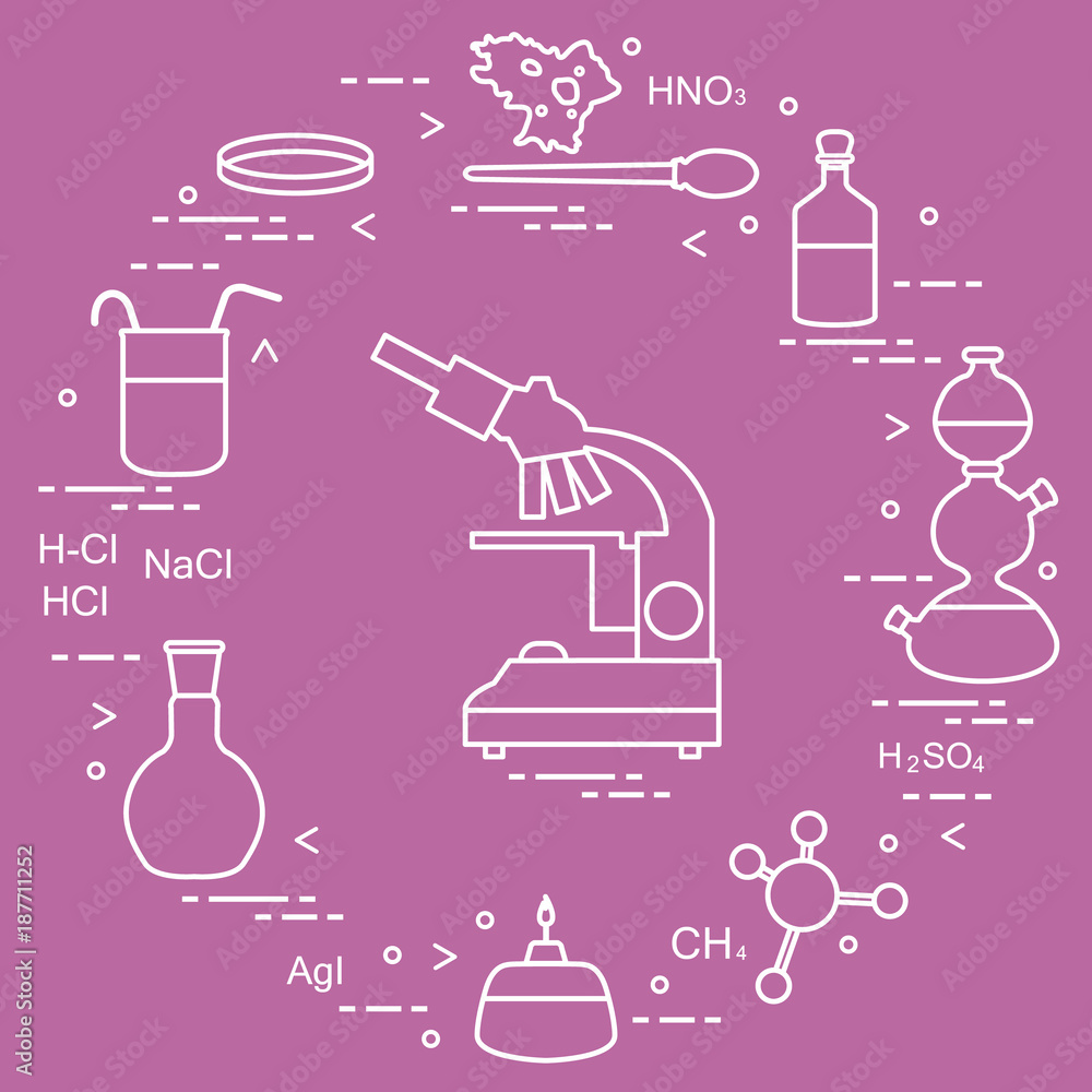 Chemistry scientific, education elements. Chemistry scientific, education elements.
