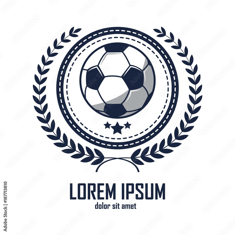 Laurel wreath logo template