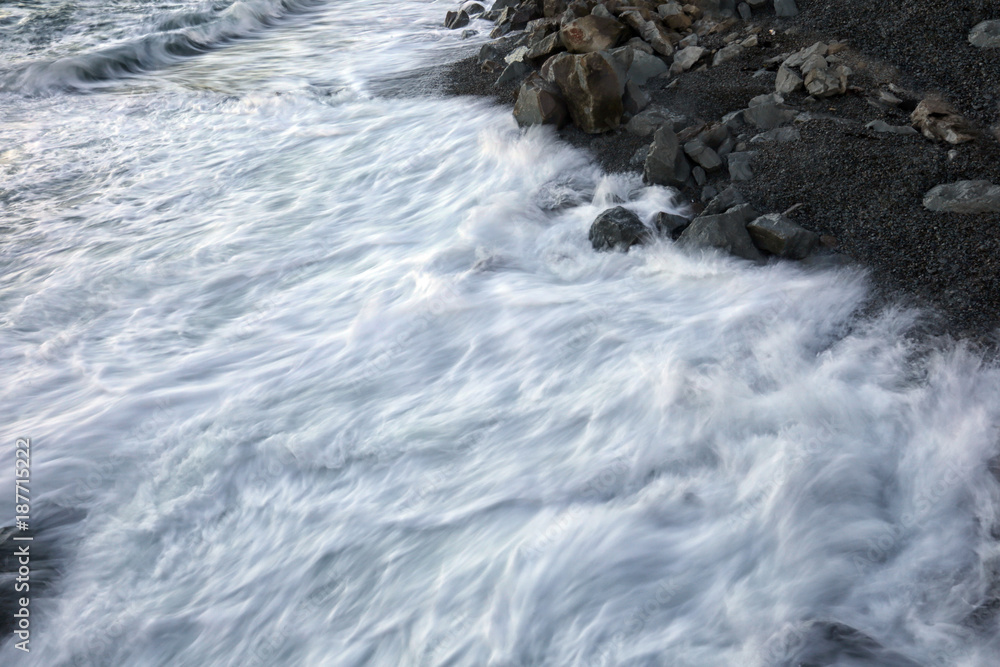 texture storm surf waves