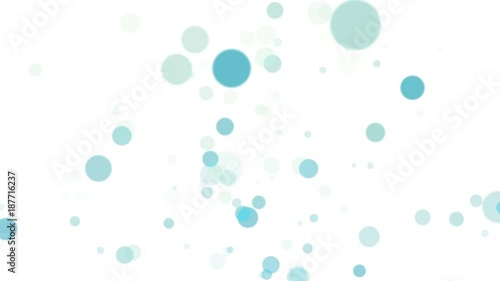 Circle shapes in pattern. Abstract bright background animation.